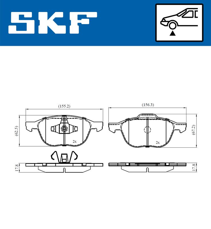 BRAKE PADS KIT|24-05