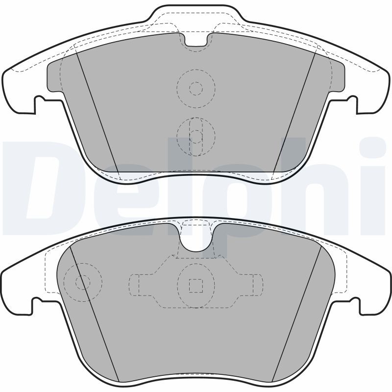 Brake Pad Set, disc brake  FORD GALAXY MONDEO S-MAX VOLVO WVA:24123 24124|ohne Zubehör|n|2-5 munkanapos szállítás 13:30-ig rendelve 2024.12