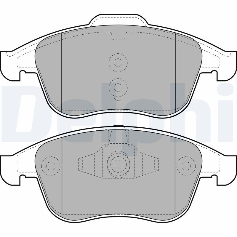 Brake Pad Set, disc brake   Vorderachse|WVA:24709, 24709 2|2-5 munkanapos szállítás 13:30-ig rendelve 2024.12