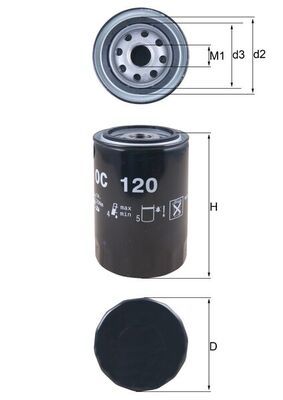 OC120 OELFILTER FUER|1 munkanapos beszerzés 2024.12