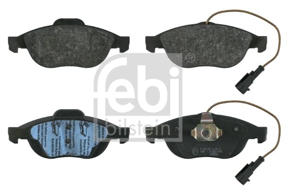 Brake Pad Set, disc brake   Vorderachse|WVA:21636|inkl. Ve|2-5 munkanapos szállítás 13:30-ig rendelve 2025.1