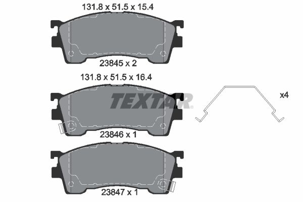 Textar fékbetét|2023.9.11