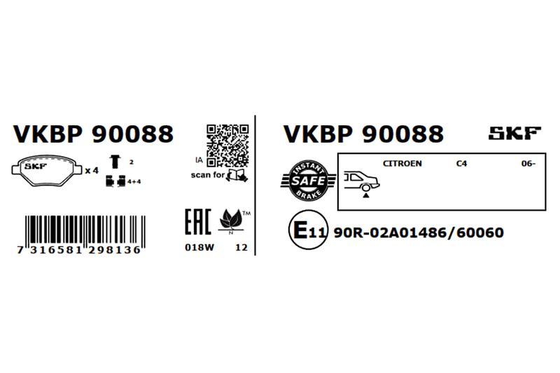 BRAKE PADS KIT|24-05