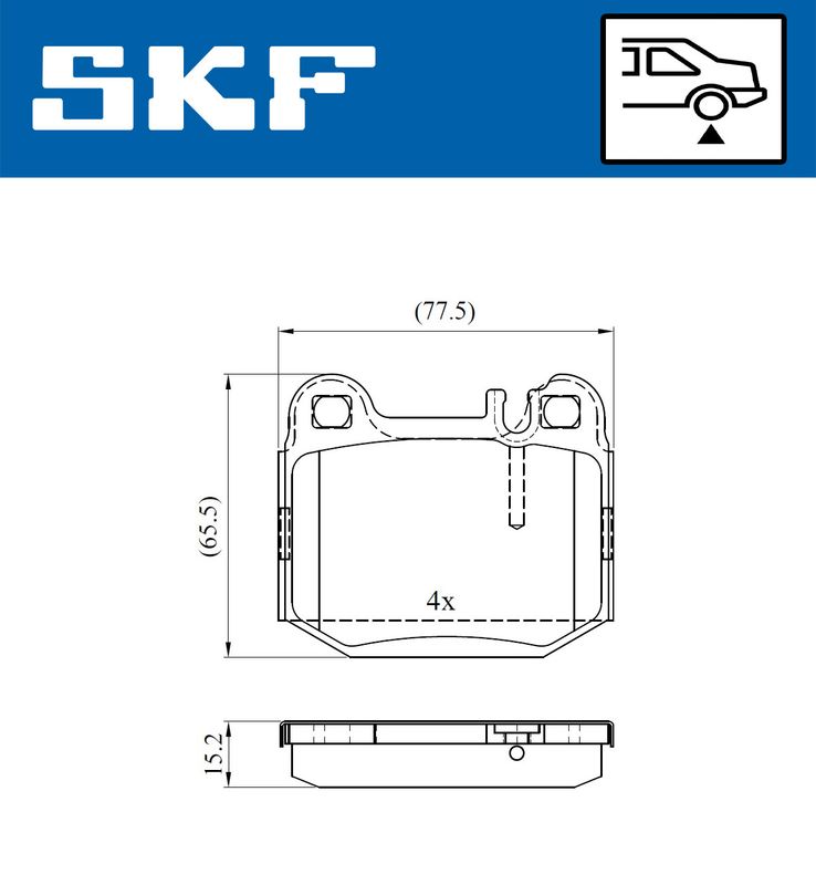 BRAKE PADS KIT|24-05