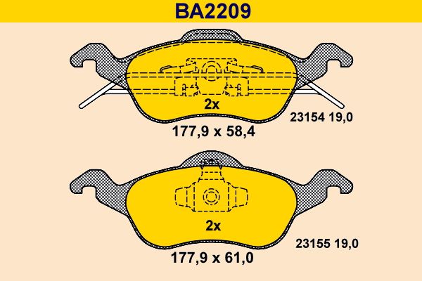 BARUM BELAGSATZ VA FUER|1 munkanapos beszerzés 2025.1