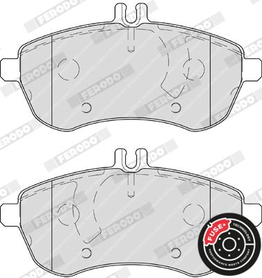 Ferodo Fékbetét készlet, tárcsafék Premier MERCEDES-BENZ C-CLASS|2023.11.21