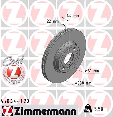 Brake Disc  W415 CITAN 108CDI-111CDI Vorderachse|AußenO-258mm|2-5 munkanapos szállítás 13:30-ig rendelve 2024.12