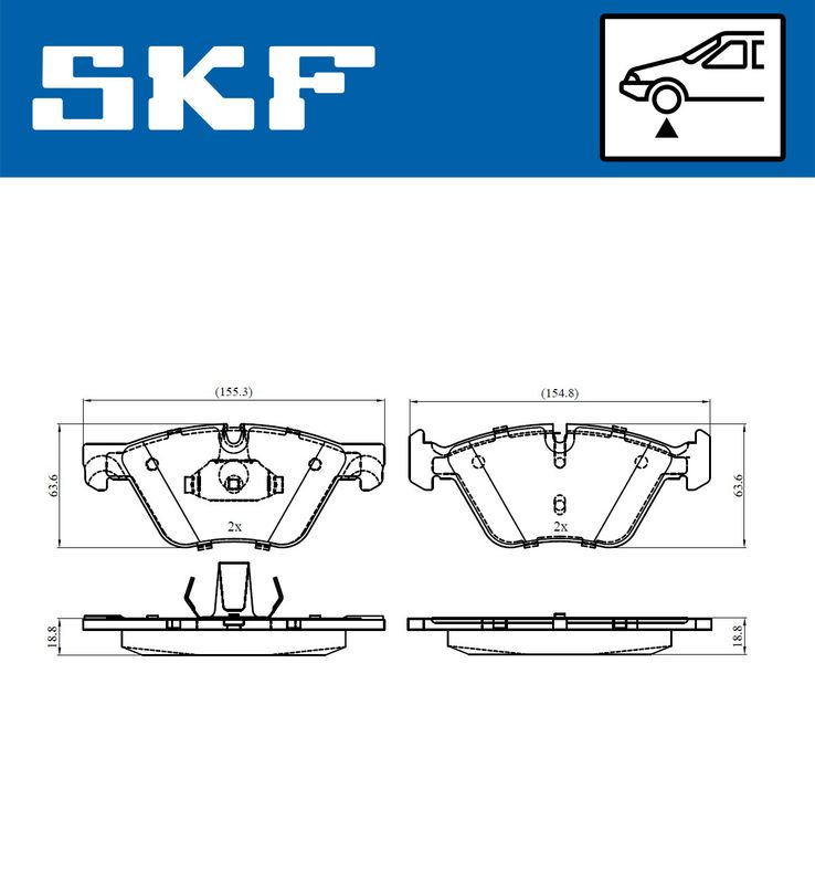 BRAKE PADS KIT|24-05