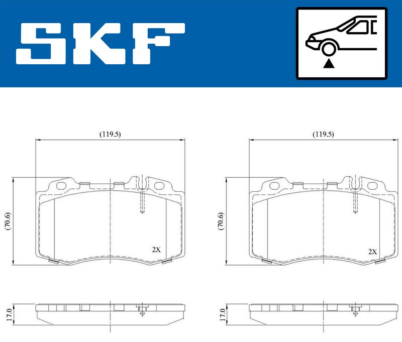 BRAKE PADS KIT|24-05