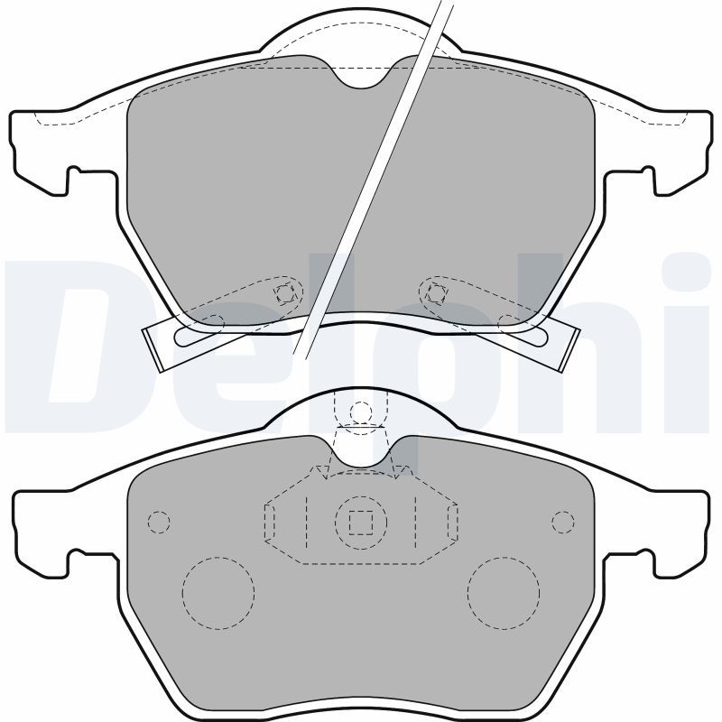 Brake Pad Set, disc brake   WVA:21829 23116 23117|ohne Zub|2-5 munkanapos szállítás 13:30-ig rendelve 2025.1