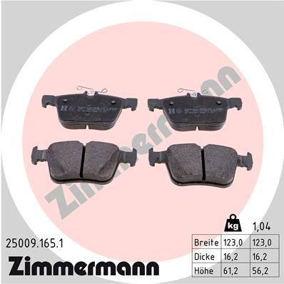 Brake Pad Set, disc brake  VW AUDI SEAT SKODA CUPRA WVA:25009|Foto entspricht Lief|2-5 munkanapos szállítás 13:30-ig rendelve 2024.12