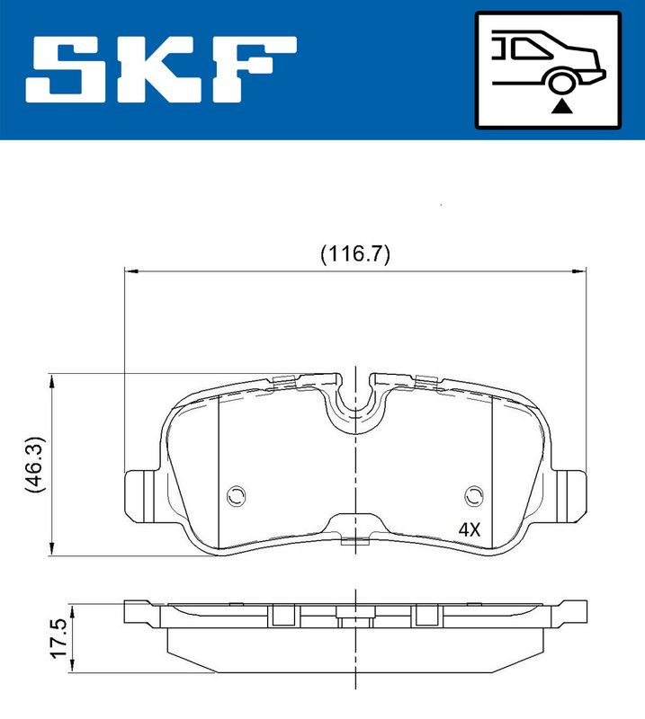 BRAKE PADS KIT|24-05