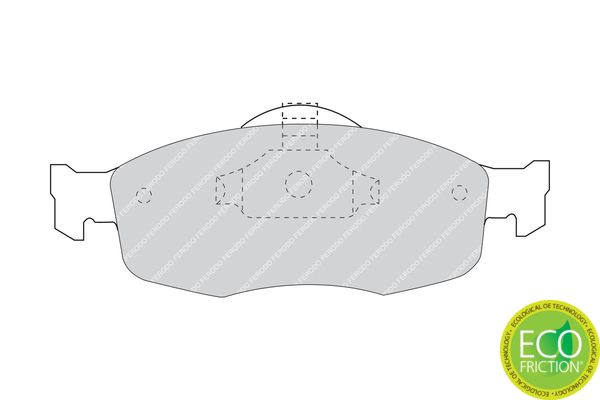 Ferodo Fékbetét készlet, tárcsafék Premier FORD MONDEO|2022.8.8