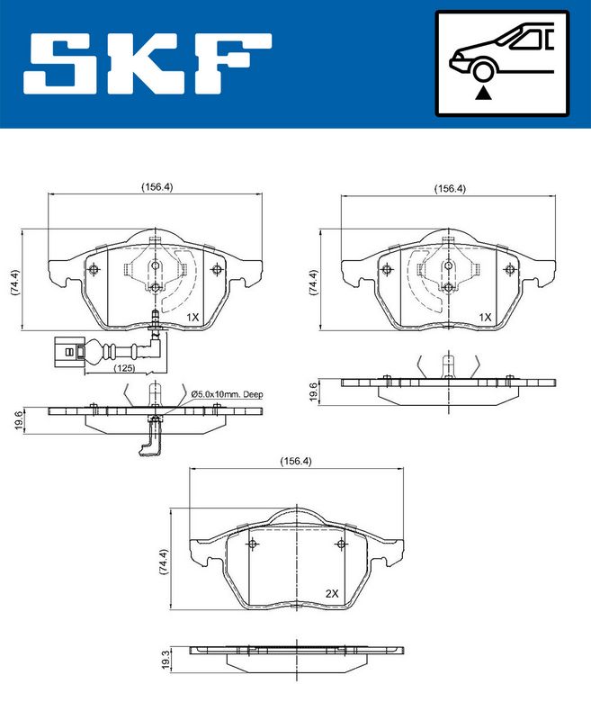 BRAKE PADS KIT|24-05