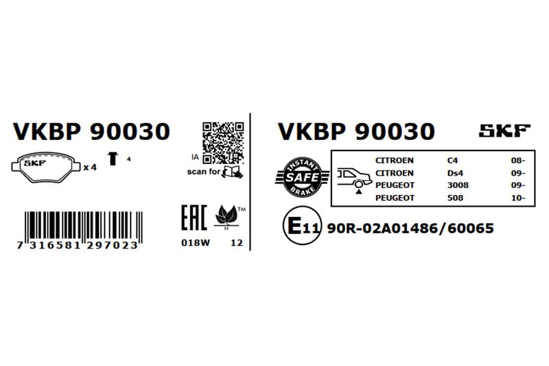 BRAKE PADS KIT|24-05