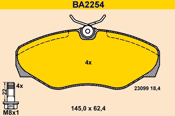 BARUM BELAGSATZ VA FUER|1 munkanapos beszerzés 2024.12