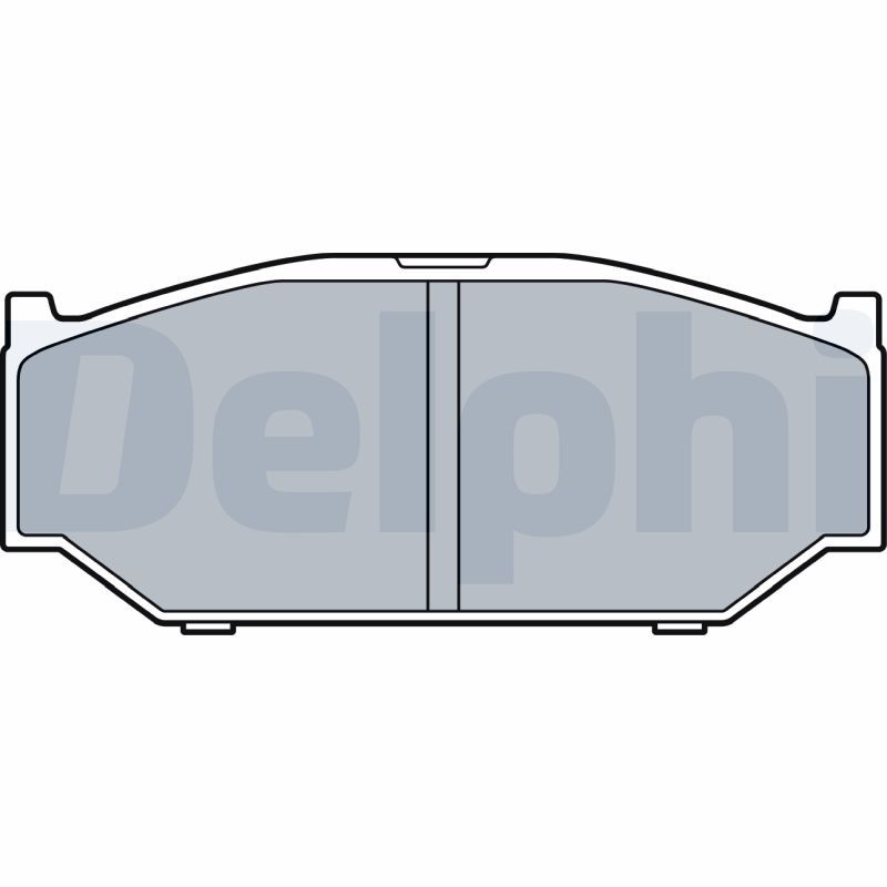 Brake Pad Set, disc brake   WVA:23962 23964 25181|ohne Zub|2-5 munkanapos szállítás 13:30-ig rendelve 2024.12