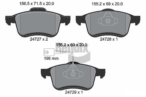 BENDIX alkatrész|Távoli klt. esetén 1-2 m.napos szállítás 2024.12.20