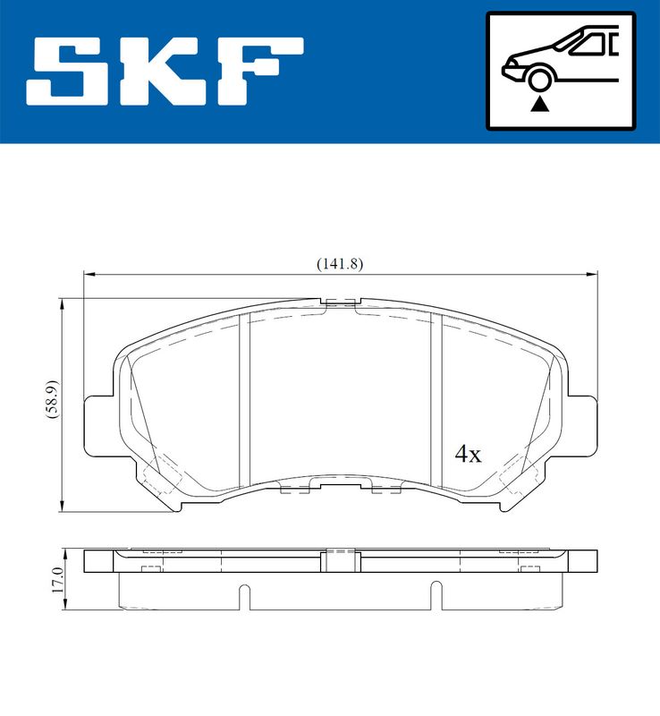 BRAKE PADS KIT|24-05