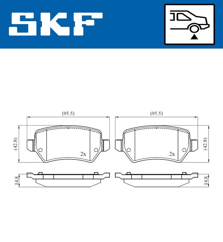 BRAKE PADS KIT|24-05