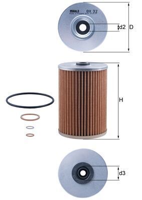 OX32D OELFILTER FUER MB|1 munkanapos beszerzés 2024.12