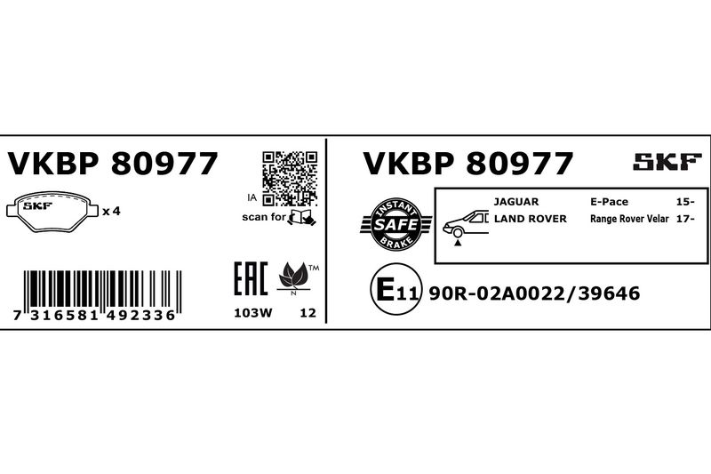 BRAKE PADS KIT|24-05