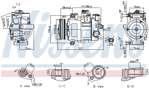 AC-KOMPRESSOR 6SEU14C|1 munkanapos beszerzés 2024.12