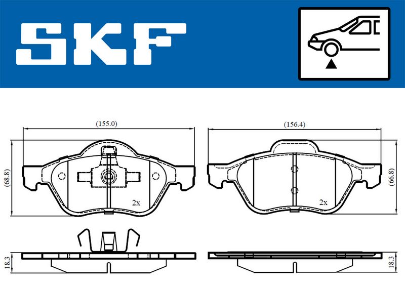 BRAKE PADS KIT|24-05