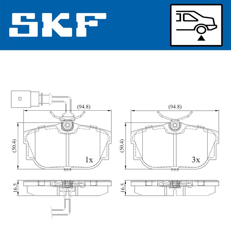 BRAKE PADS KIT|24-05