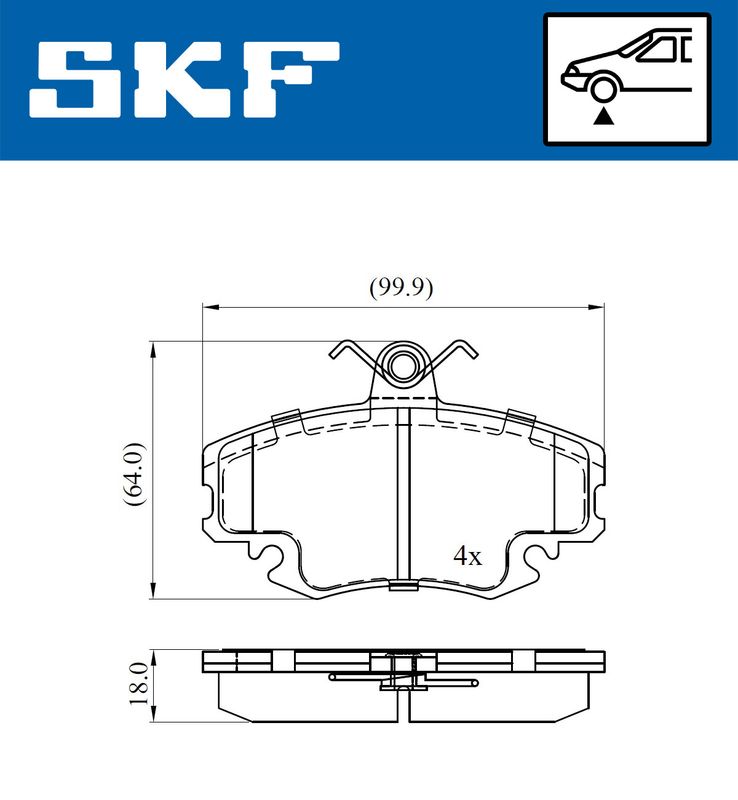 BRAKE PADS KIT|24-05