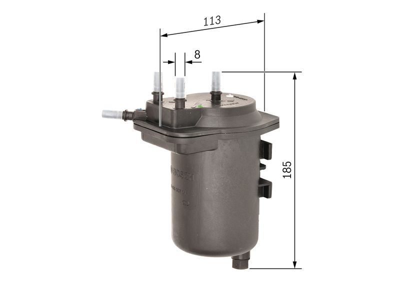 KRAFTSTOFFFILTER FUER|1 munkanapos beszerzés 2024.12