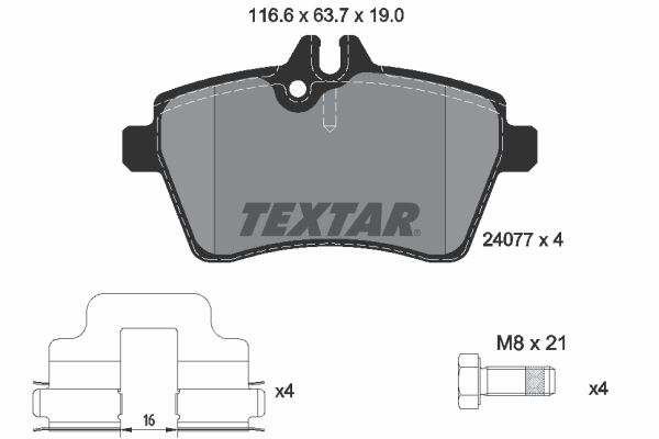 Textar fékbetét|2022.8.8