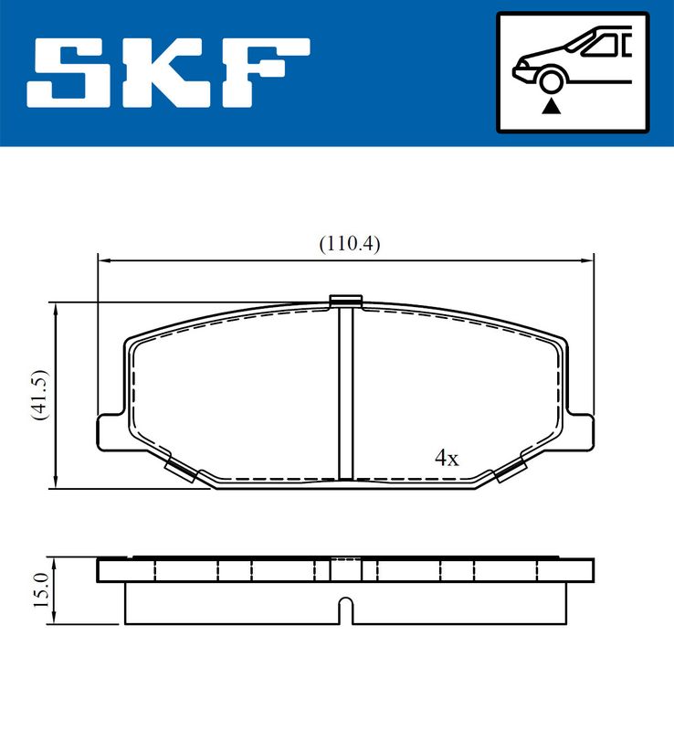 BRAKE PADS KIT|24-05