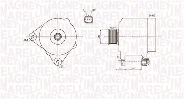 MAGNETI MARELLI ALKATRÉSZ|Csak távoli készlet esetén szállítjuk 2025.1.10