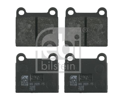 Brake Pad Set, disc brake   Vorderachse|WVA:20228|exkl. Ve|2-5 munkanapos szállítás 13:30-ig rendelve 2024.12