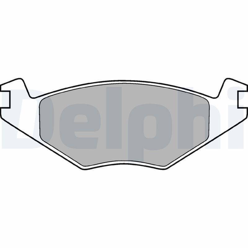 Brake Pad Set, disc brake   Vorderachse|WVA:20889|mit Zube|2-5 munkanapos szállítás 13:30-ig rendelve 2024.12