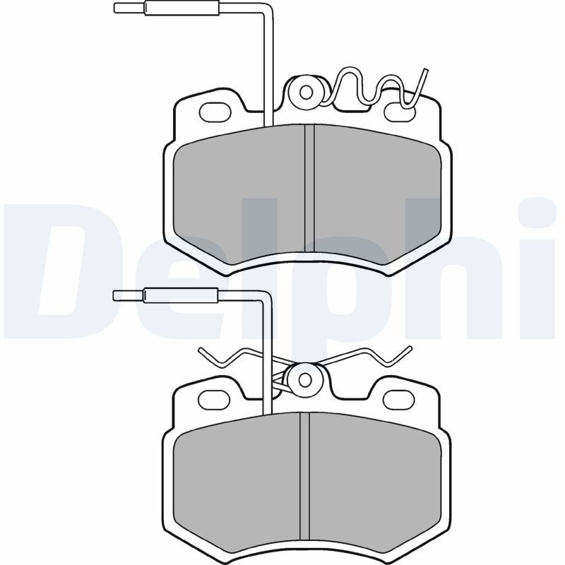 Brake Pad Set, disc brake   WVA:21614, 21614 21615 21616|m|2-5 munkanapos szállítás 13:30-ig rendelve 2024.12