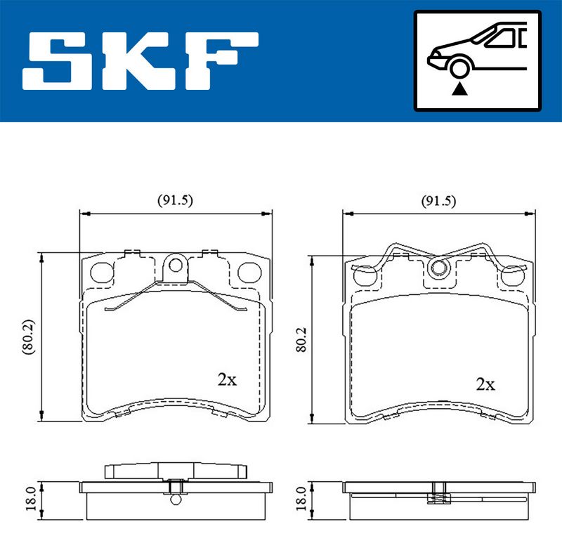 BRAKE PADS KIT|24-05