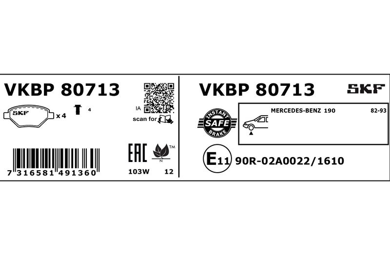 BRAKE PADS KIT|24-05