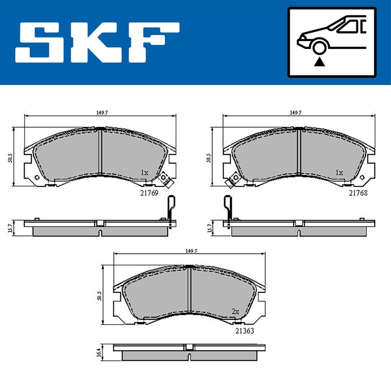 BRAKE PADS KIT|24-05