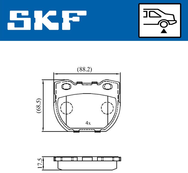 BRAKE PADS KIT|24-05