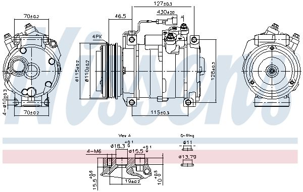 AC-KOMPRESSOR FUER IVECO|1 munkanapos beszerzés 2024.12