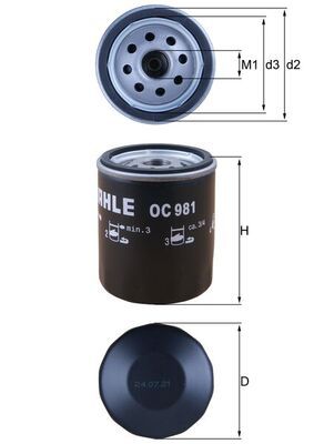 OC981 OELFILTER FUER SAAB|1 munkanapos beszerzés 2024.12