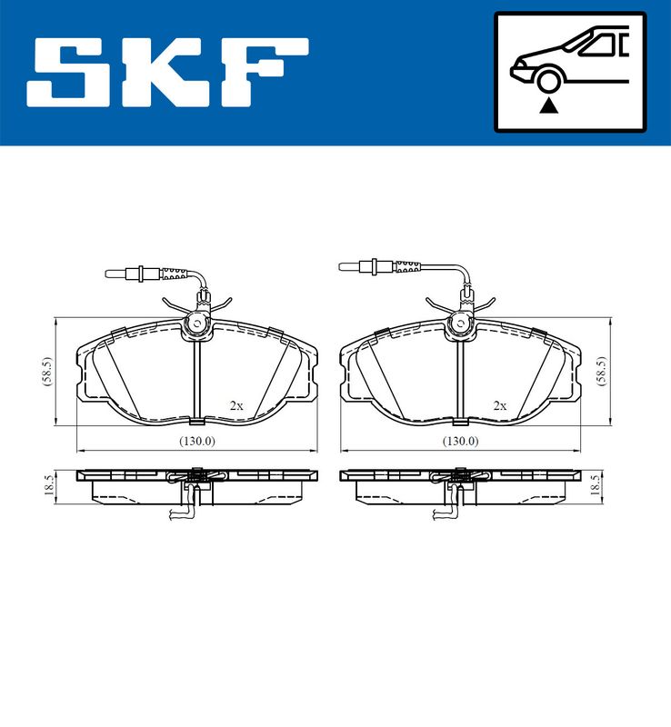 BRAKE PADS KIT|24-05