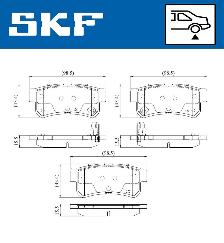 BRAKE PADS KIT|24-05