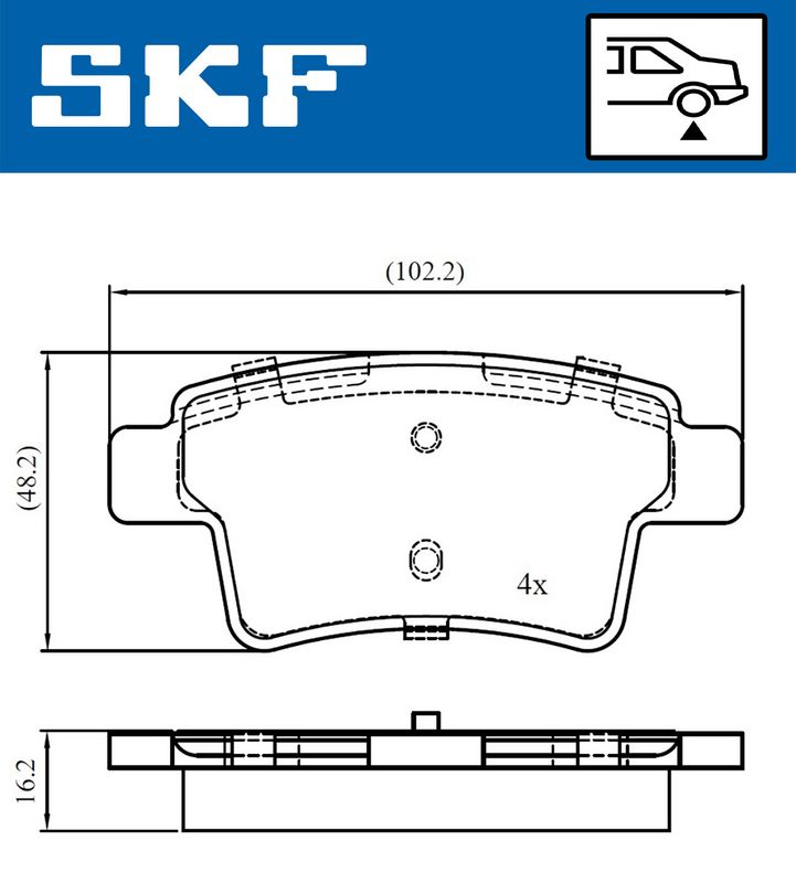 BRAKE PADS KIT|24-05