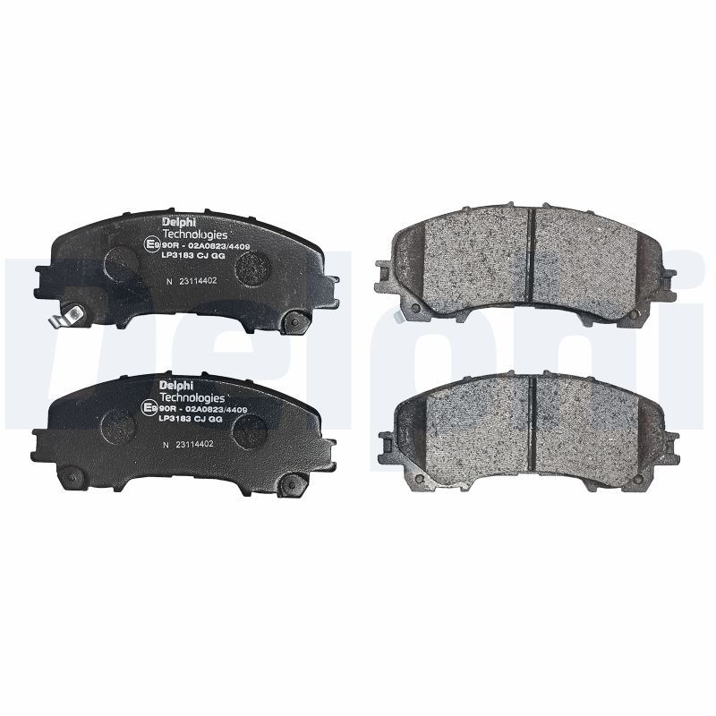 Brake Pad Set, disc brake   WVA:25910 25912|ohne Zubehör|m|2-5 munkanapos szállítás 13:30-ig rendelve 2024.12