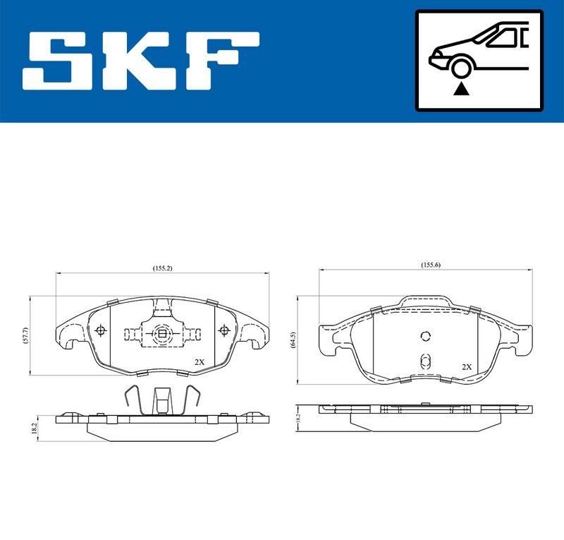 BRAKE PADS KIT|24-05