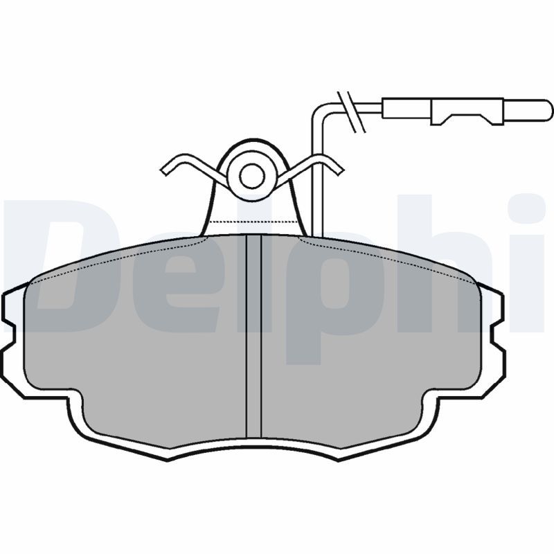 Brake Pad Set, disc brake   WVA:21460, 21460 21613|mit Zub|2-5 munkanapos szállítás 13:30-ig rendelve 2024.12