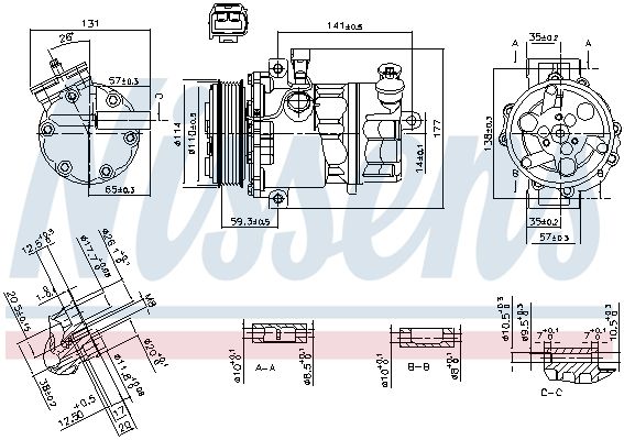 AC-KOMPRESSOR SD6V12|1 munkanapos beszerzés 2024.12